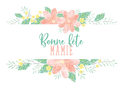 Douceur florale pour une mamie ch&eacute;rie